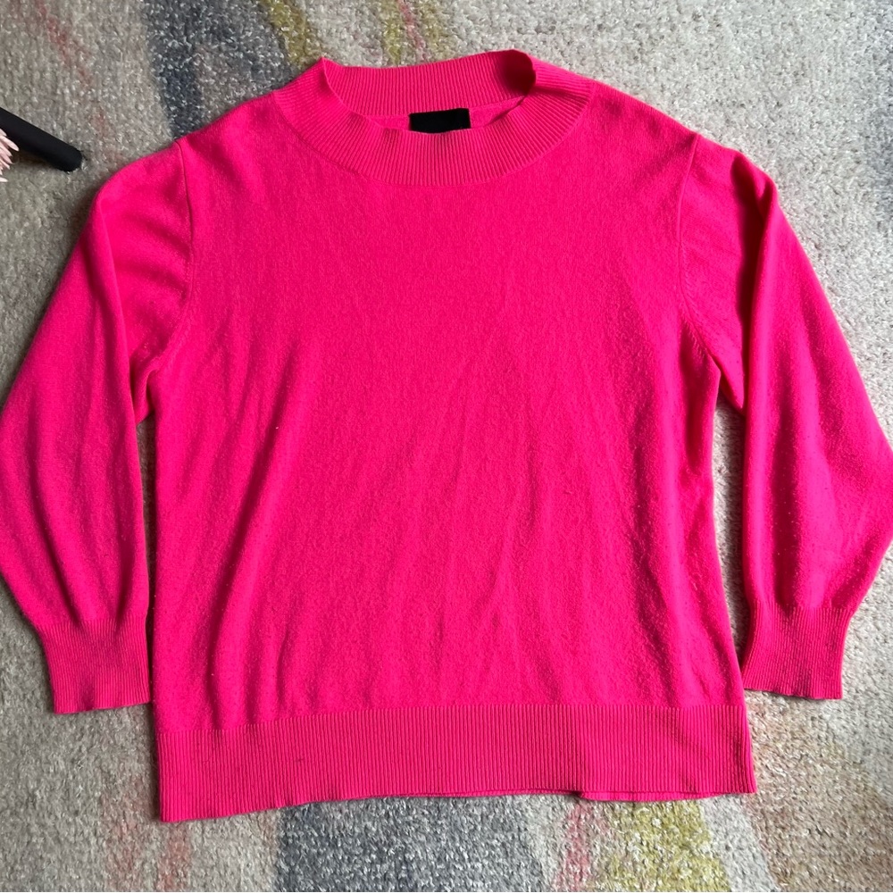 GUC Cynthia Rowley Cashmere Sweater Small Pink